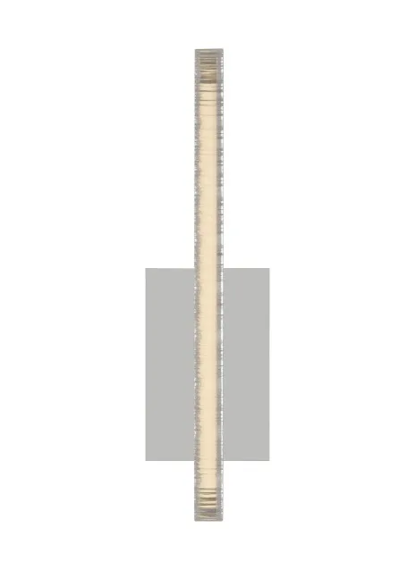 Serre LED Wall Sconce in Polished Nickel