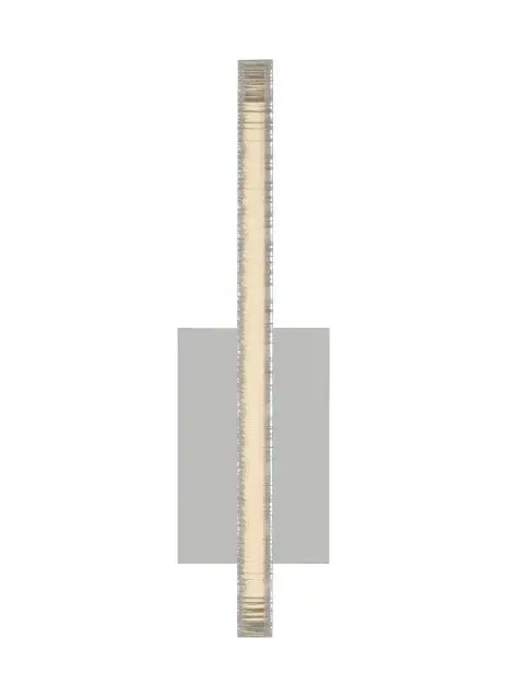 Serre LED Wall Sconce in Polished Nickel