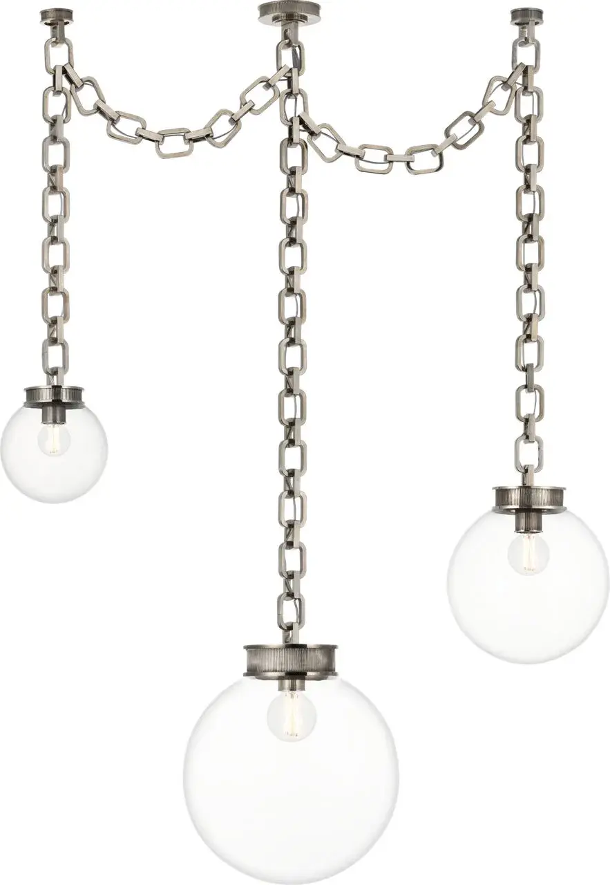 Bellamy 3-Light Multi Globe Chandelier - Image 1