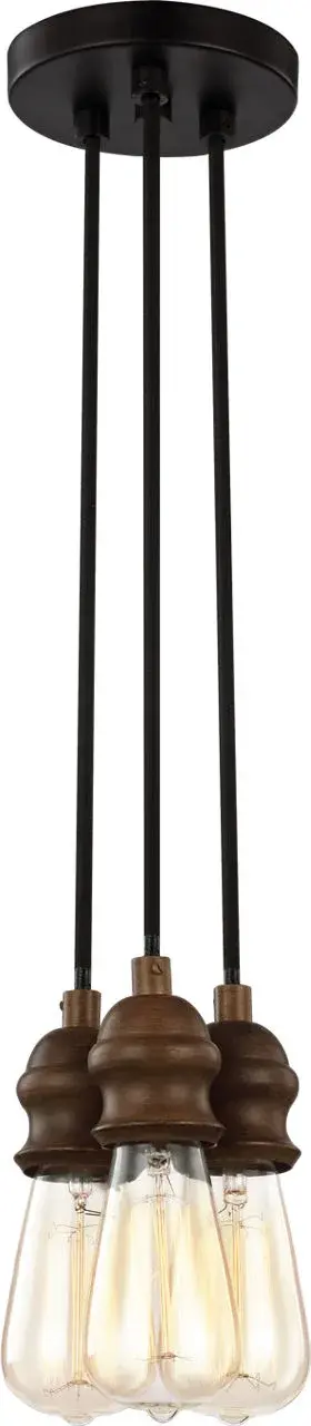 3-Light Multi-Port Canopy with Swag Hooks - Image 2