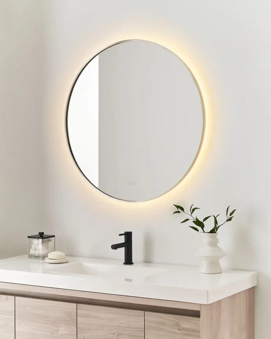 Cadre 30" Round Illuminated Mirror - Image 3