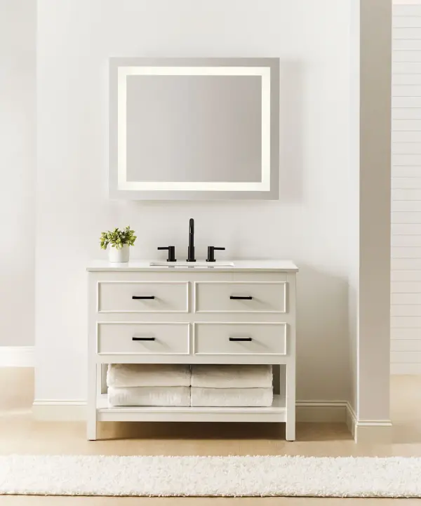 Mera Illuminated Mirror 30" x 36" - Image 5