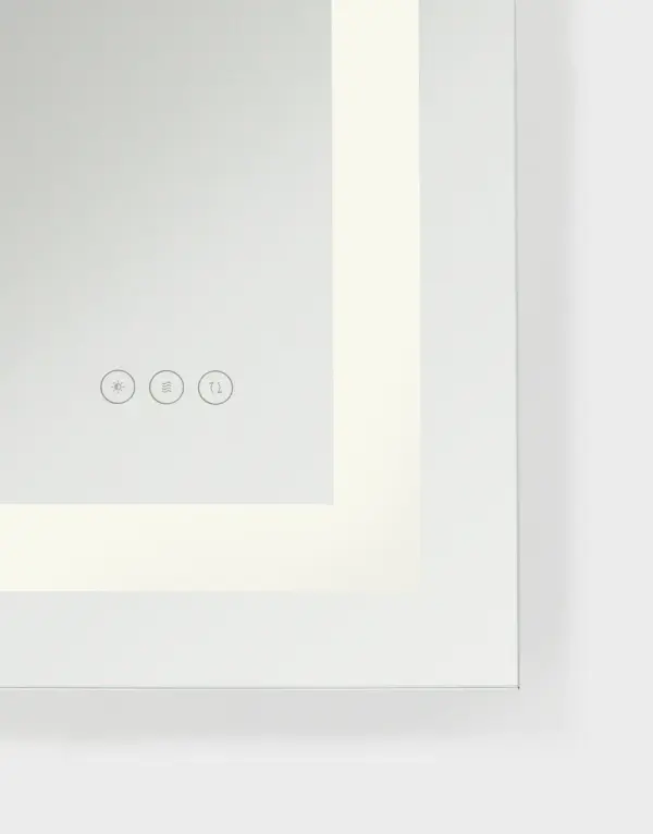 Mera Illuminated Mirror 72" x 36" - Bright White - Image 5