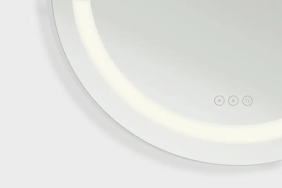 Mera 30" Round Illuminated Mirror - Image 9