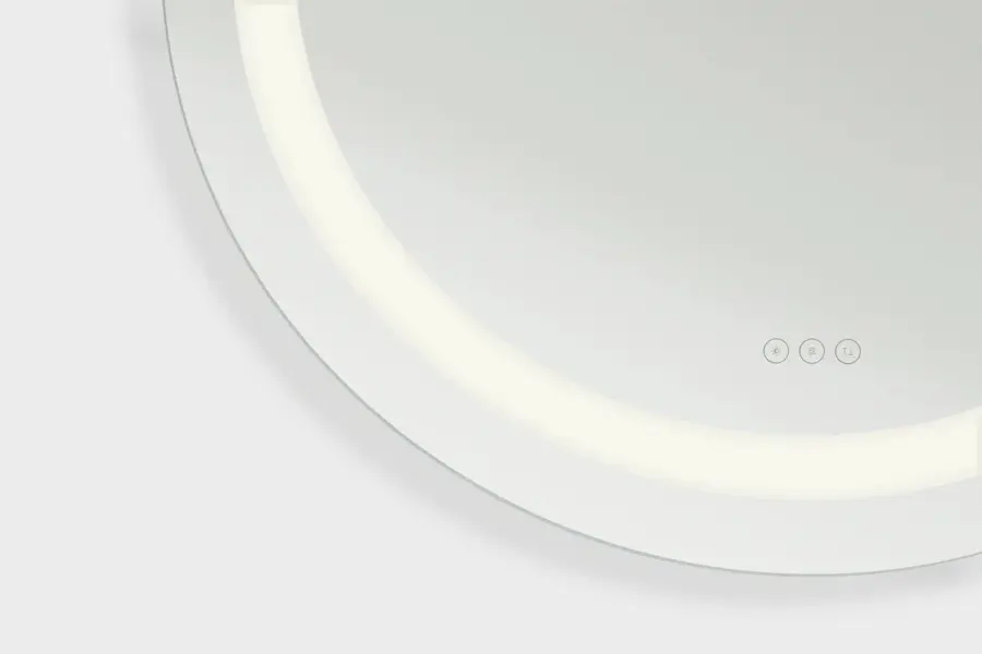Mera 36" Round Illuminated Mirror - Image 7