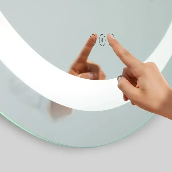Mera 36" Round Illuminated Mirror - Image 10