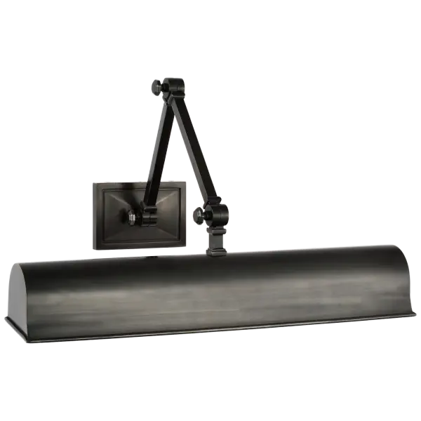 Classic Double-Arm Library Light with Adjustable Reading Functionality