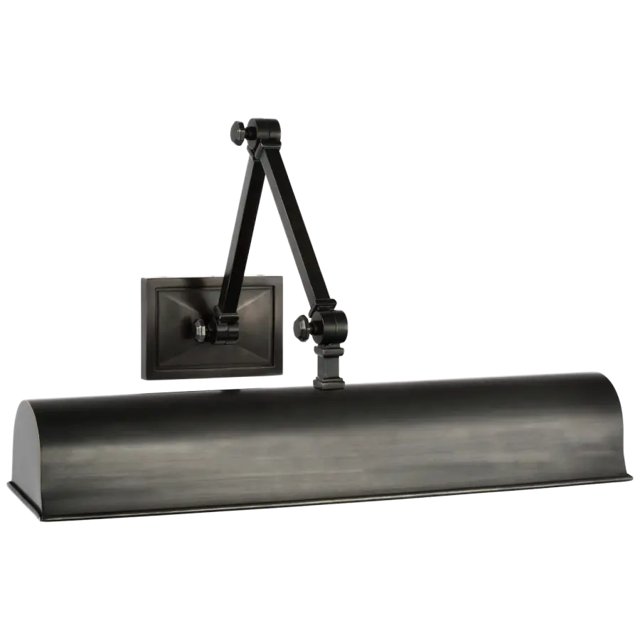 Classic Double-Arm Library Light with Adjustable Reading Functionality