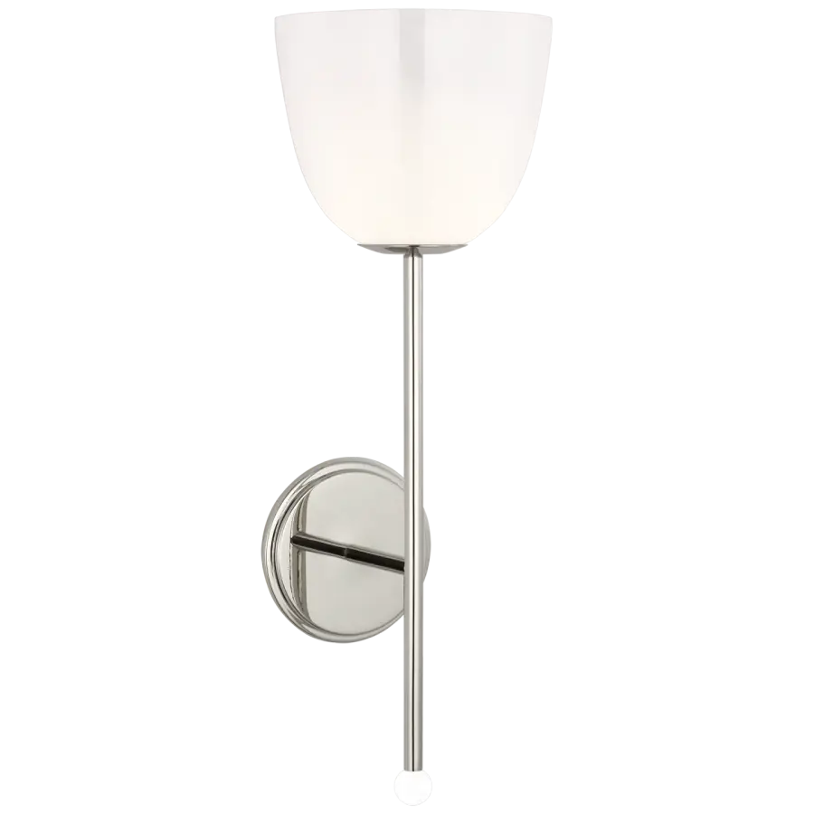 Brisa 20" Torch Sconce in Polished Nickel