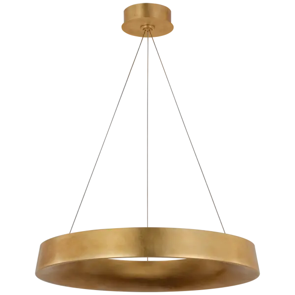 Neptune 24" Uplight Ring Chandelier in Gild Open Box