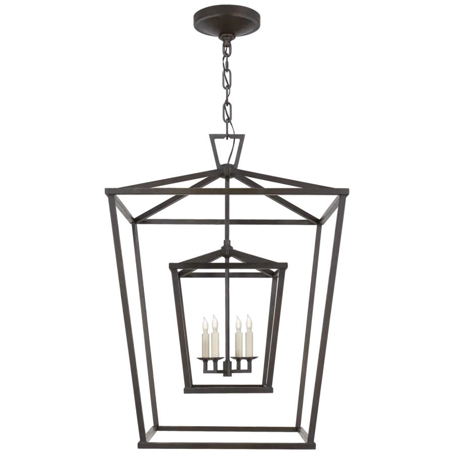 Darlana Large Double Cage Lantern