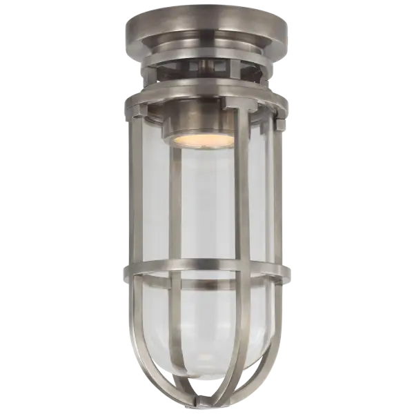 Classic Flush Mount with Timeless Antique Nickel Finish