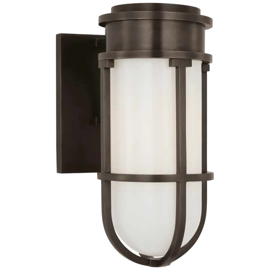 Classic Bracketed Sconce with Timeless Bronze Finish - Image 3