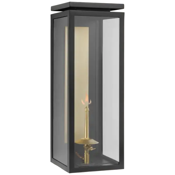 Classic Gas Lantern with Timeless Appeal and Outdoor Durability