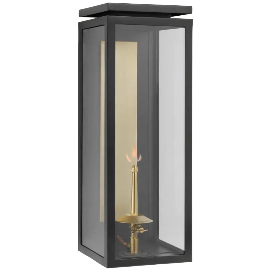 Classic Gas Lantern with Timeless Appeal and Outdoor Durability