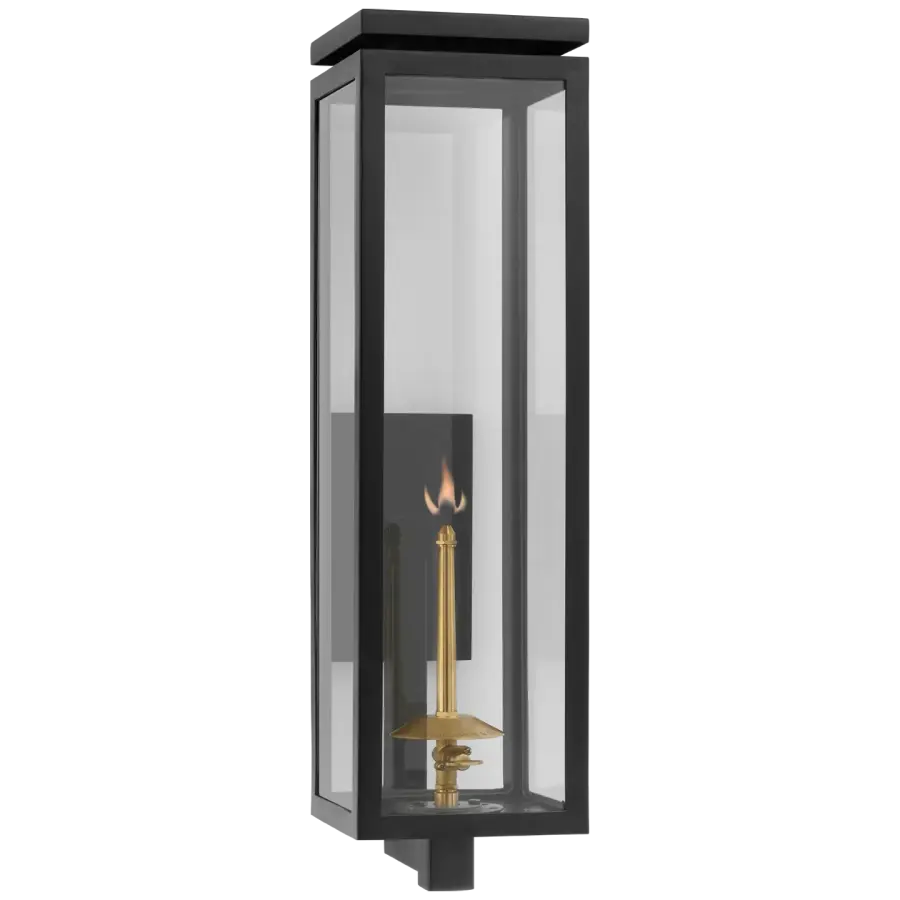 Classic Gas Lantern with Timeless Bracketed Design