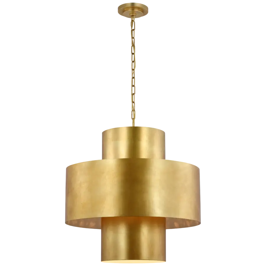 Chalmette 25" Layered Pendant in Gild