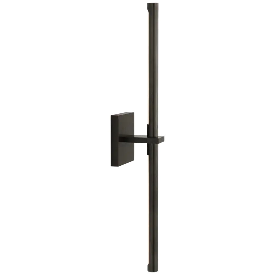 Axis Large Linear Sconce in Bronze