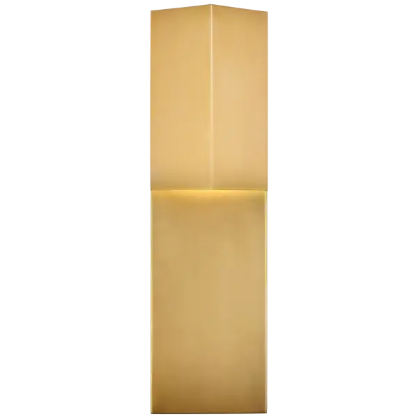 Rega 18" Folded Sconce in Antique-Burnished Brass