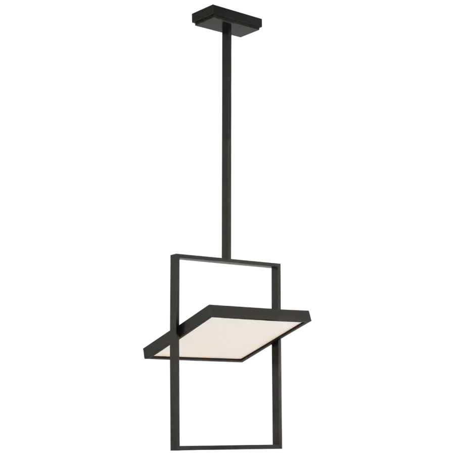 Entoure 17" Rotating Pendant in Bronze