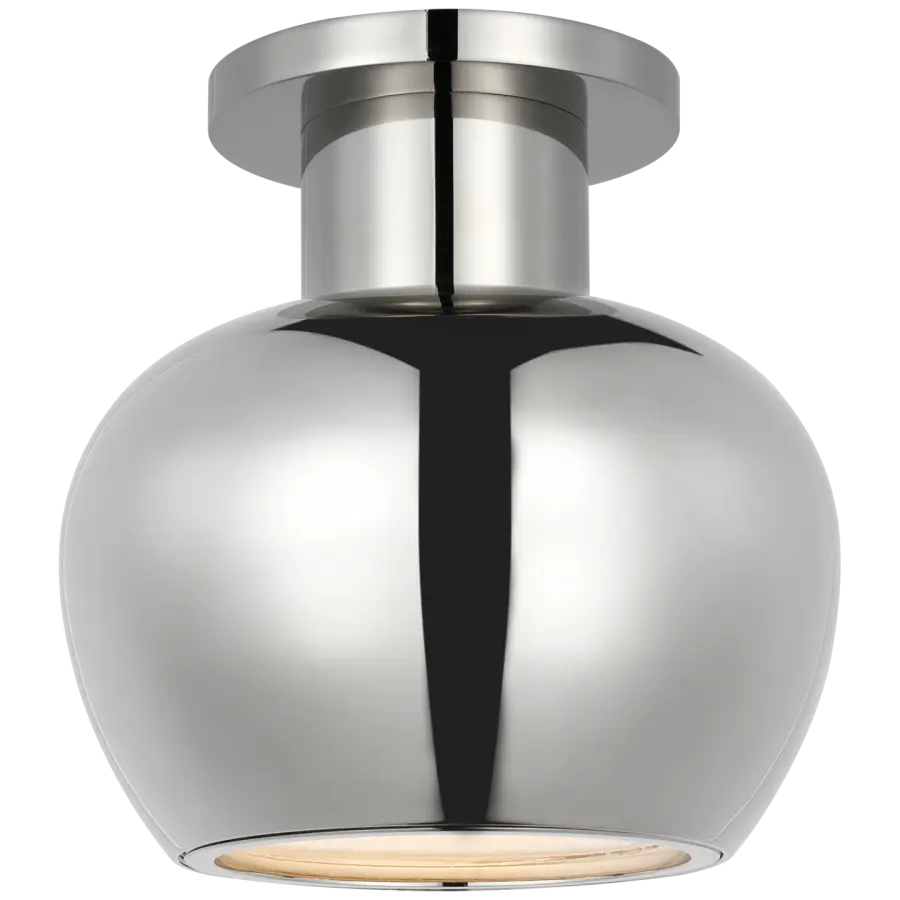 Comtesse Monopoint Flush Mount in Polished Nickel
