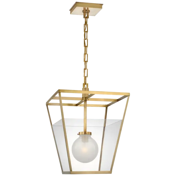 Classic Lantern Design with Timeless Antique Brass Finish