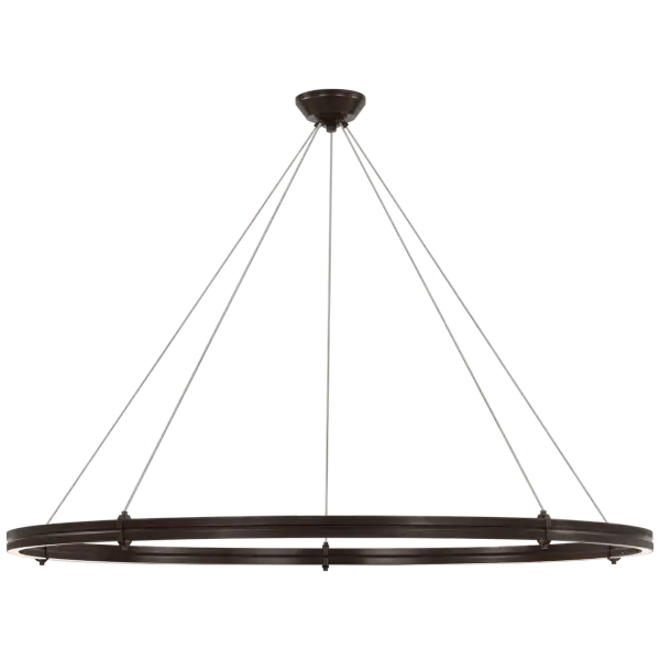 Paxton 60" Ring Chandelier in Bronze