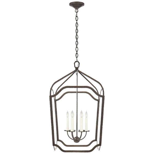 Ancaster Large Blacksmith Lantern in Aged Iron