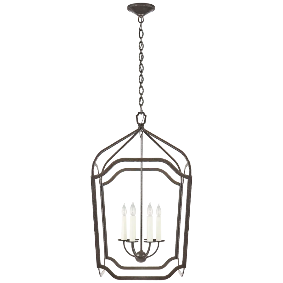 Ancaster Large Blacksmith Lantern in Aged Iron