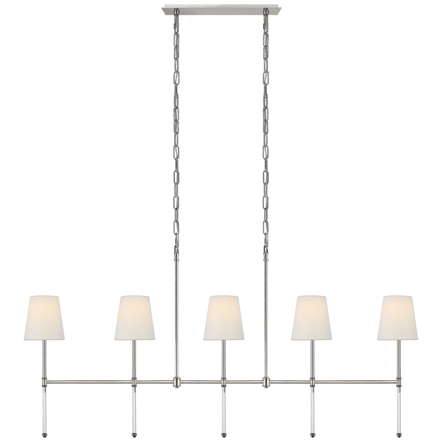 Camille Medium Linear Chandelier (Open Box)