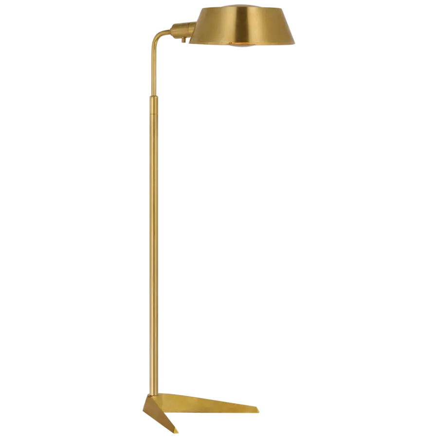 Classic Pharmacy Floor Lamp with Adjustable Task Lighting