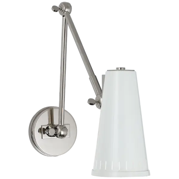 Antonio Adjustable Two Arm Wall Lamp (Open Box)