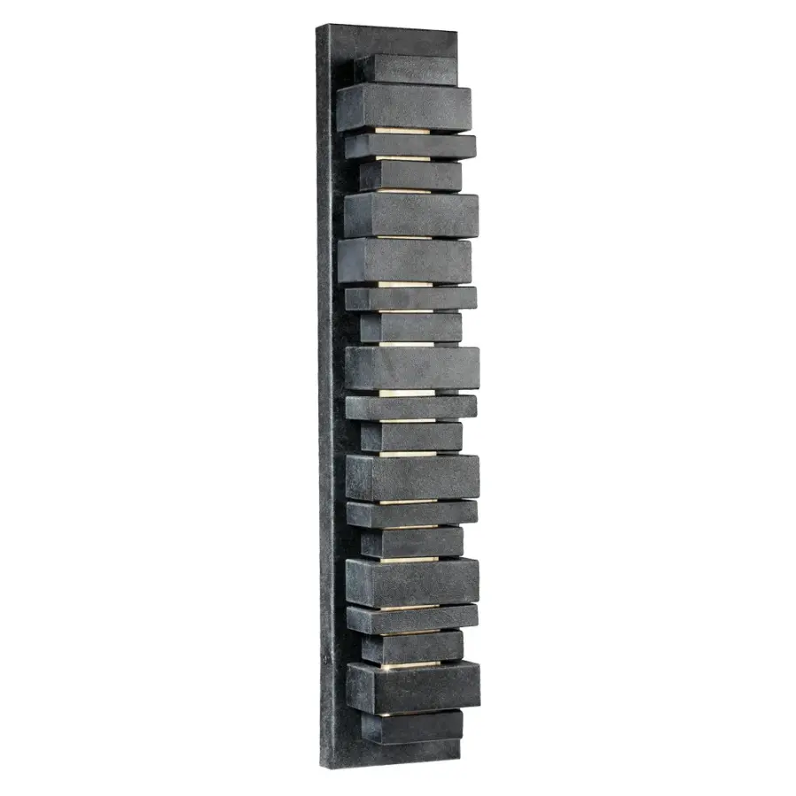 Ledgend 26" LED Outdoor Wall Sconce in Dark Weathered Zinc