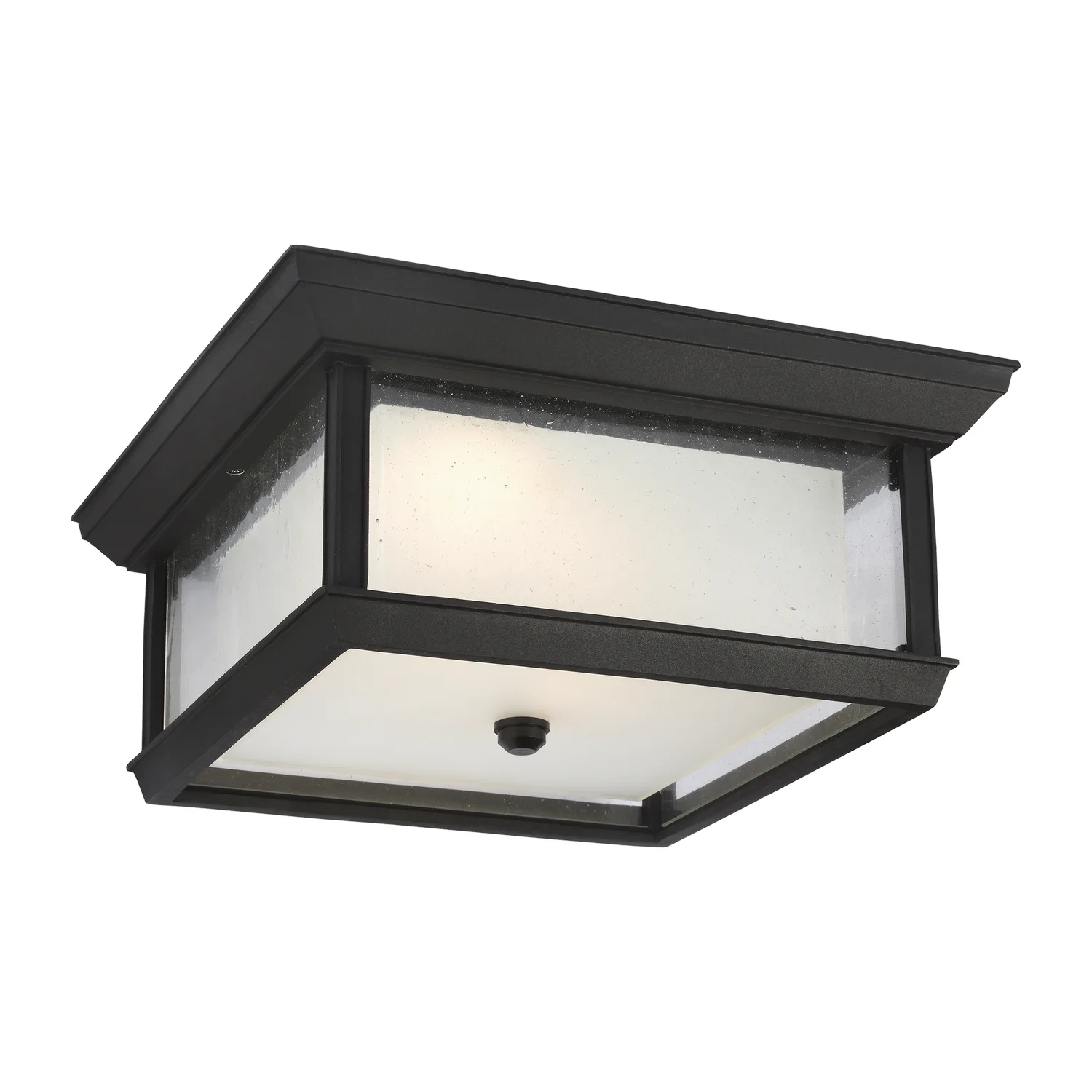McHenry LED Outdoor Flush Mount in Textured Black