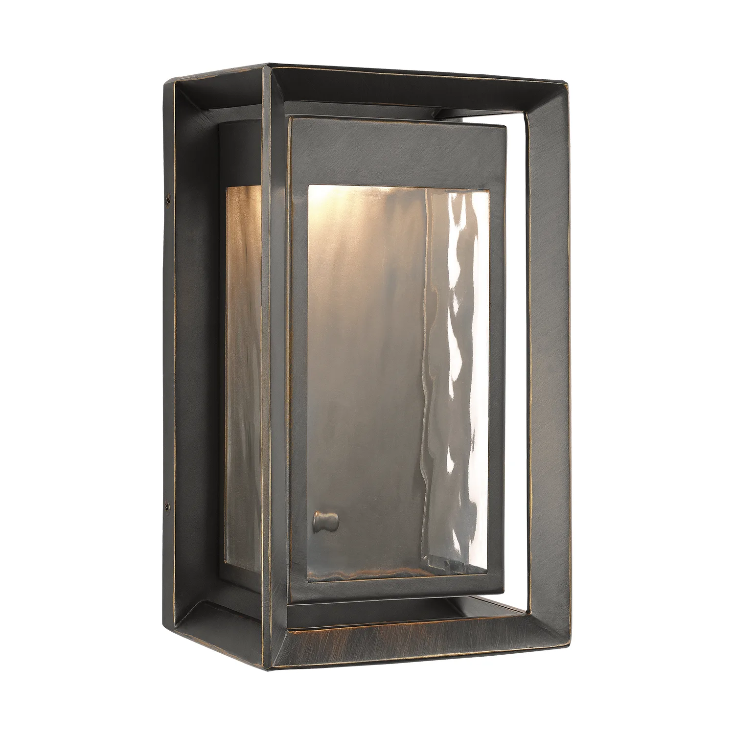 Urbandale LED Outdoor Wall Lantern in Antique Bronze