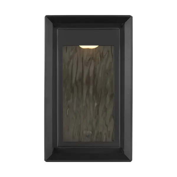 Urbandale LED Outdoor Wall Fixture in Textured Black