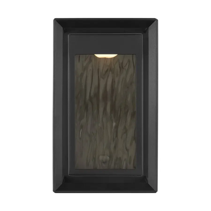 Urbandale LED Outdoor Wall Fixture in Textured Black