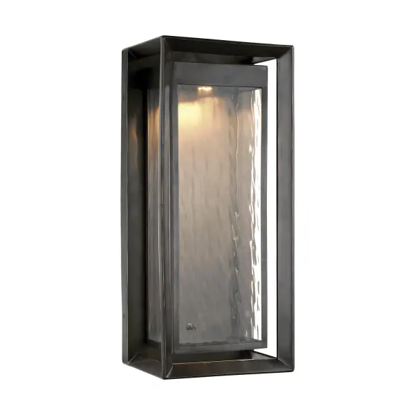 Urbandale LED Outdoor Wall Lantern in Antique Bronze