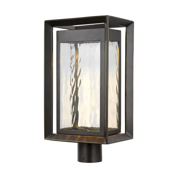 Urbandale LED Post Lantern in Antique Bronze