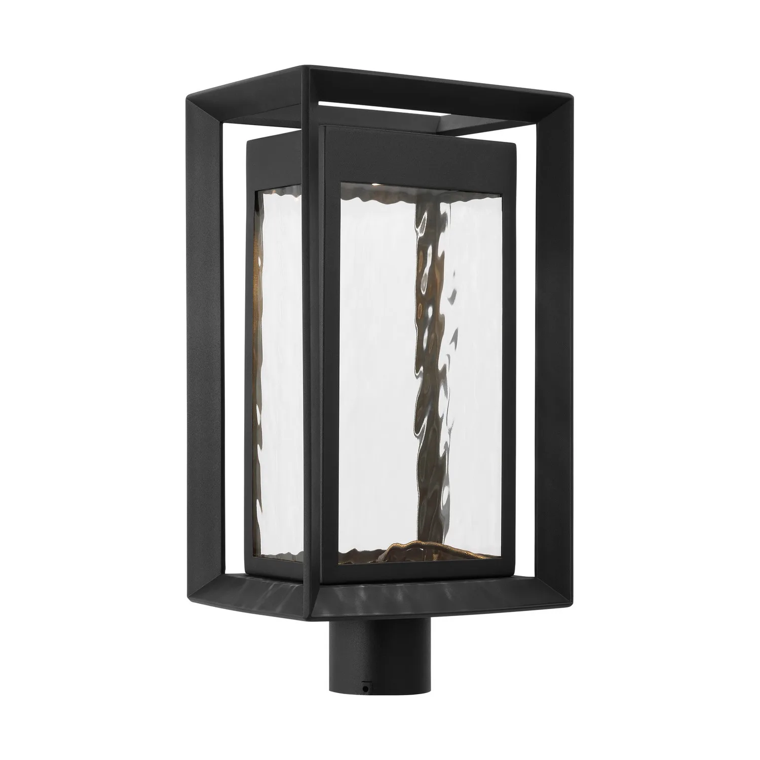 Urbandale LED Outdoor Post Fixture in Textured Black