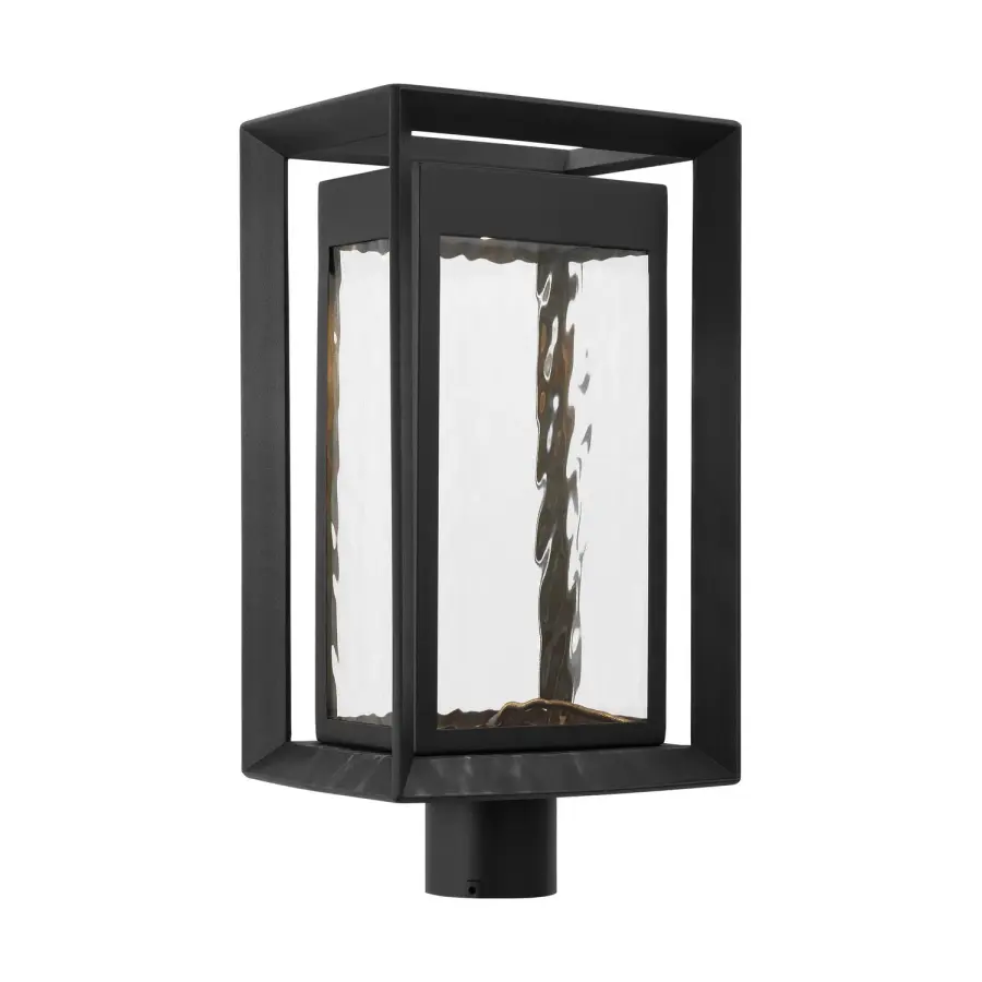 Urbandale LED Outdoor Post Fixture in Textured Black
