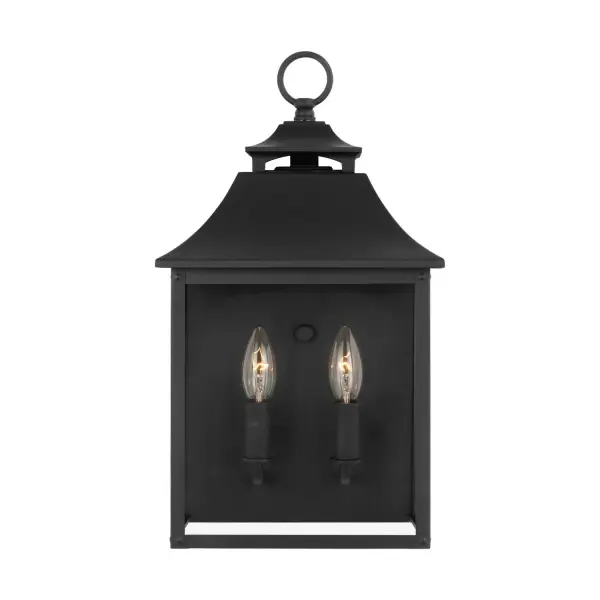 The Galena outdoor wall sconce combines timeless lantern design with contemporary functionality. Its wet-rated construction and stainless steel build ensure lasting performance in any weather condition.