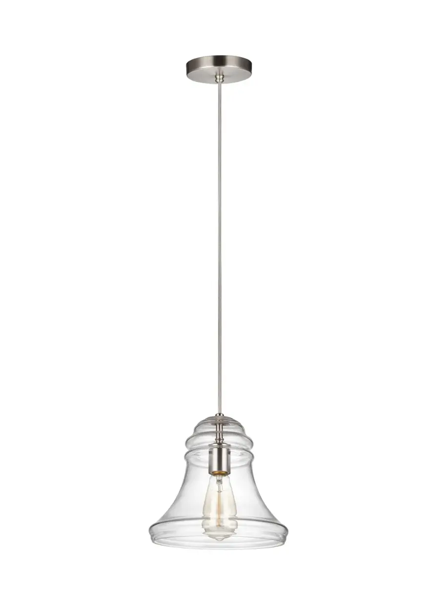 Doyle One Light Mini-Pendant in Satin Nickel
