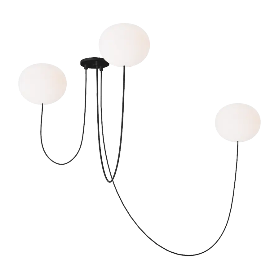 Modern Elegance Meets Warm Illumination in Versatile 3-Light Design - Image 2