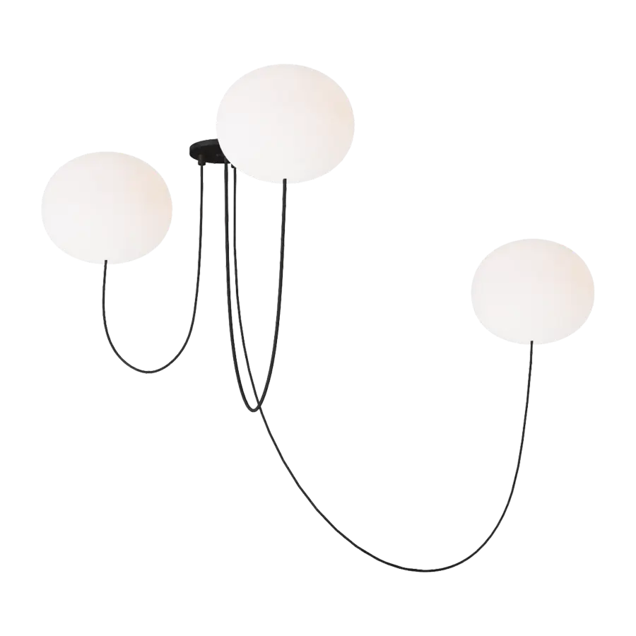 Bold Contemporary Statement Piece with Warm Integrated LED Lighting - Image 2