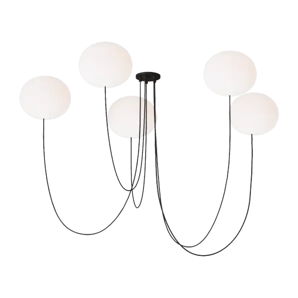 Bold Contemporary Statement Piece with Warm Integrated LED Lighting - Image 2