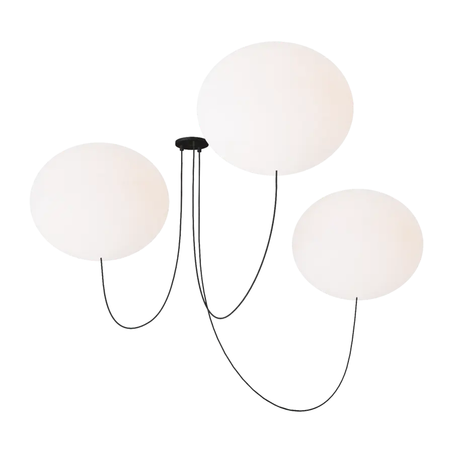 Bold Contemporary Statement Piece with Warm Integrated LED Lighting - Image 2