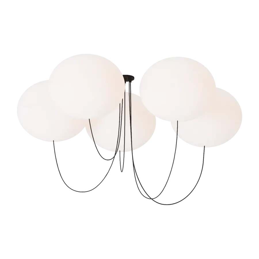 Helium X-Large 5 Light Chandelier - Image 2