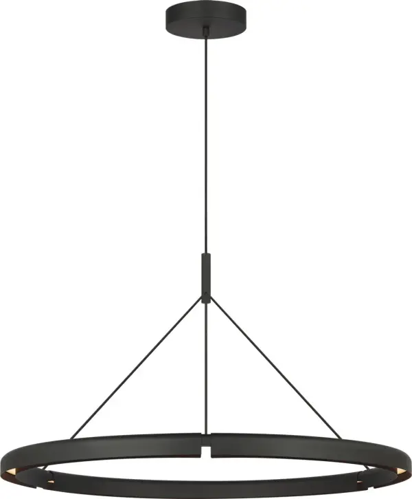 Cloak 36" Chandelier in Nightshade Black - Image 1