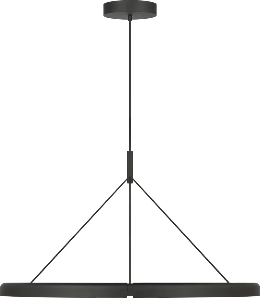 Cloak 36" Chandelier in Nightshade Black - Image 2